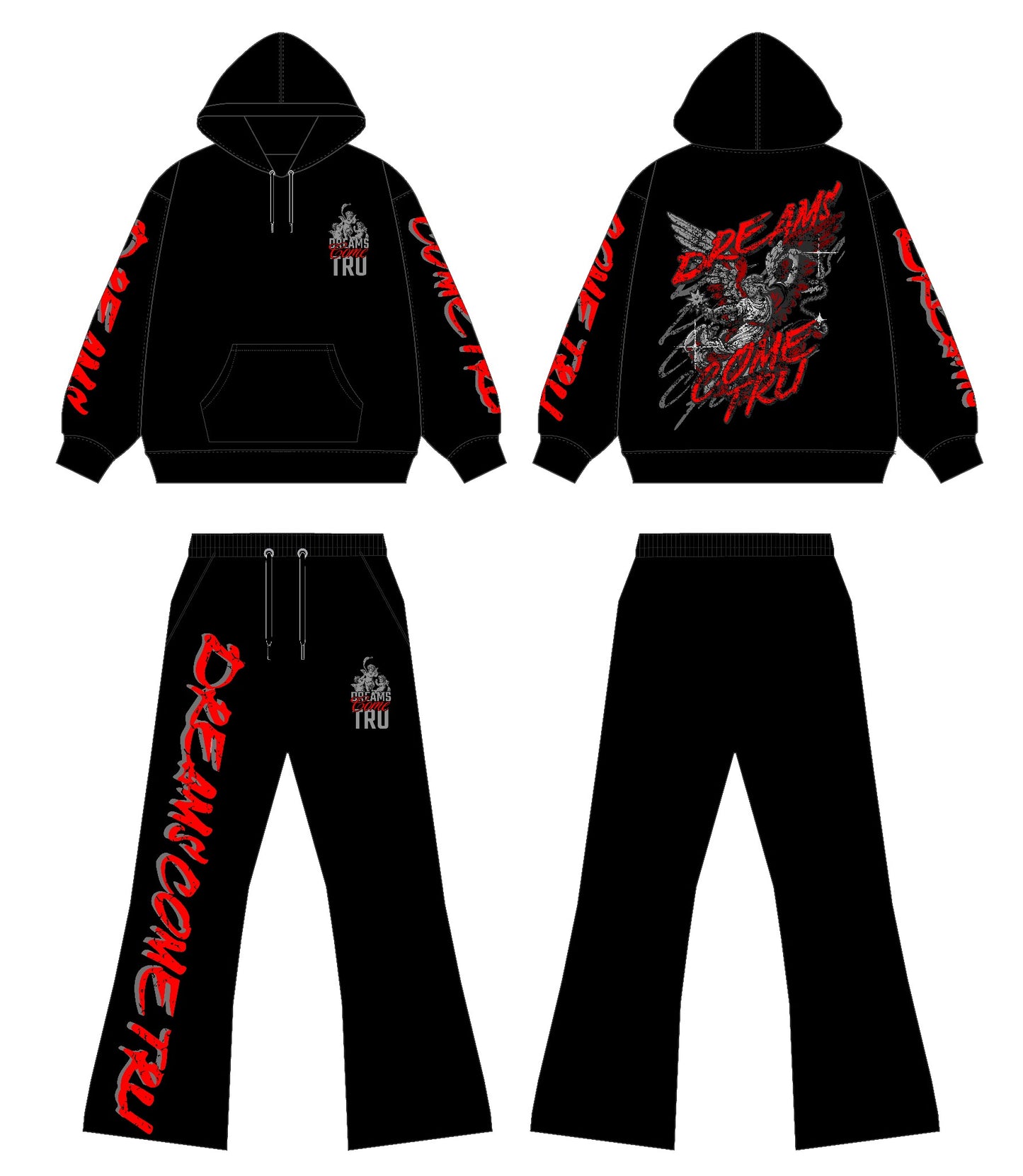 Black & Red DCT Angel Edition Set