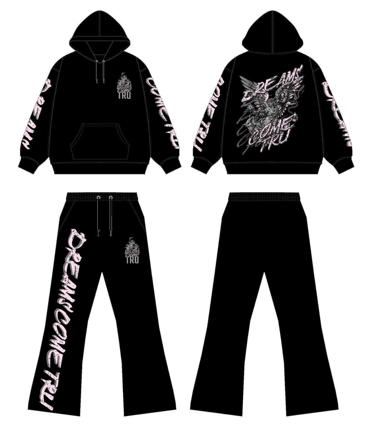 Black & Pink DCT Angel Edition Set