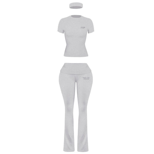Gray TTP 2 Piece Activewear Set