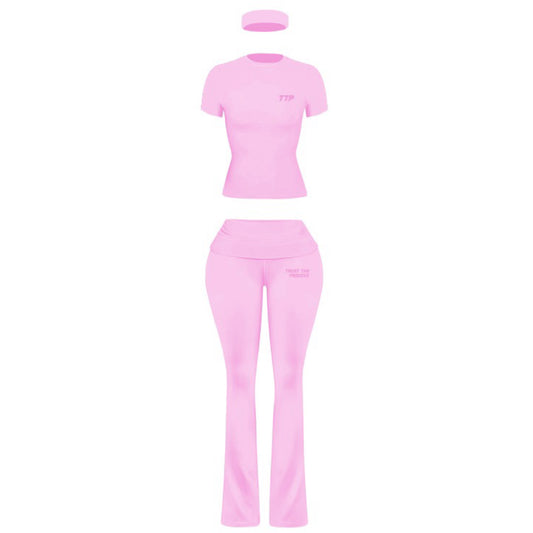Pink TTP 2 Piece Activewear Set
